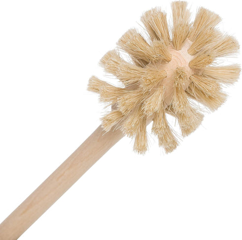 13-3/4 Inch, REDECKER Bottle Brush Cleaner - Horsehair and Beechwood Handle for Vases, Pitchers, Mugs, and Baby