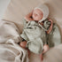 192 Count 28"x 52" mushie Extra Soft Muslin Fitted Crib Sheet | Thread | (Retro Stripes)