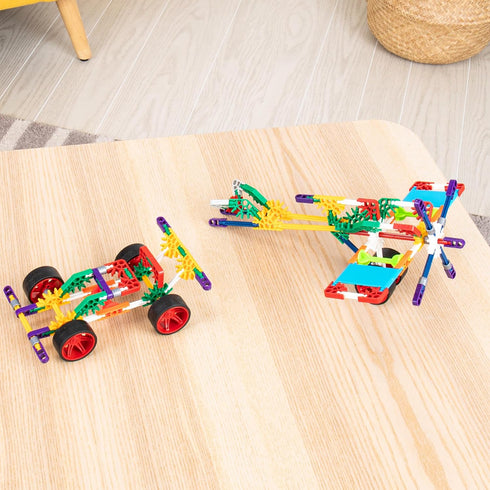 30 Set 8+ K'NEX Custom Cruisers Model with Storage Bag - STEM Building Kit, Kid Construction, Creative Play Toy Ages