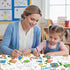 24 Sets COcnny Earth Day Coloring Craft- Color Your Own Globe Art Craft DIY Wheel Cards for Kids, Happy Earth Day Paper
