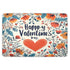 GuoChe Valentines Day Florals Red Love Heart Happy Valentine's Day Extra Large Resuable