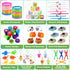 200Pcs LACCHOUFEE Prefilled Easter Eggs with Toys, Filled Easter Eggs for Basket Stuffers Fillers Includes Assorted