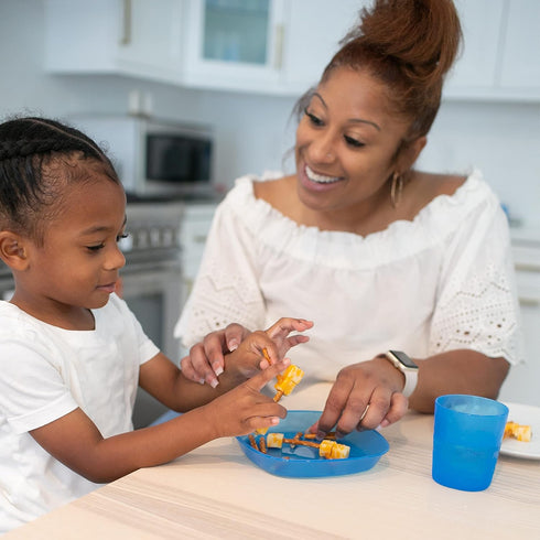 18m+, 4-Pack Dr. Brown's Toddler Tumblers, Stackable Open Training Cups, BPA-Free