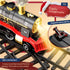 WATUDOU Set 3-5 4-7, Set Set 3 4 5 6 Train for Kids Classic Christmas Electric Train Toys with Steam Locomotive Engine