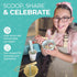 Set 512 Tovla Jr. Kids Ice Cream Science Kit | Make Real Ice Cream with Reusable Tools | STEM Learning Activity & Gift