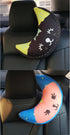 Kids Travel Neck Pillow, Car Seat Belt Cover Comfort Seat Belt Shoulder Pad for Car Seat Pushchair Airplane Travel