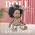 Nice2you Black Baby Doll, 10 inch American African Black Girl Doll with Dress, Realistic Reborn Baby Doll for Kids aged 2 3 4 5 6, Silicone Small Black Doll Toy with Curly Hair for Birthday