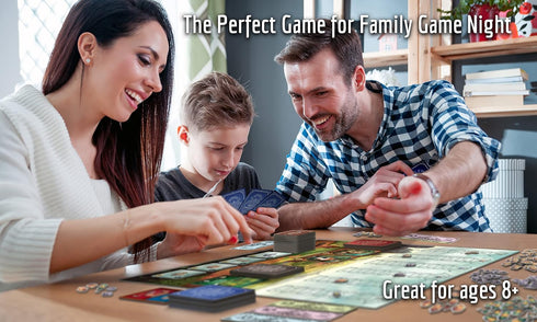 Raccoon Tycoon - Gateway Strategy Board Game for Adults & Family | 2-5 Players | Ages 8+ | Fast, Fun Economic Game