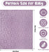 30"39"(Purple,Heart) Plush Soft with Heart Checkered Baby Blanket,Fleece Infant Toddler Blankets for Girls Boys,Warm
