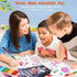 24 24 BenLouis Outer Space Mini Coloring Books Kids with Stacking Crayons Astronaut Party Favors Activity Books Bulk