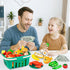 Playset, 168 Toy Play Food, Play Kitchen Accessories, Kitchen Pretend Cooking Play Pots, Pans, Utensils Cookware
