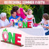 Watermelon One Letter Sign Wooden Centerpieces for First Birthday Party Decor, Summer Fruit Photo Props