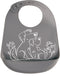 modern-twist Bucket-Bib Silicone Baby Bib, No BPAs, Flexible, Dishwasher Safe Bib, Puppy