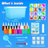 20 Set Mocoosy Colors Magic Water Gel Kit for Kids, Aqua Fairy Water Elf Toy Kit with Aqua Gels & Squishy Molds, Make