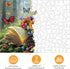 500 18.9 14.2 Mocfesk Wooden Puzzles for Adults, Mother's Day Book Puzzles Pieces, Unique Shaped Butterfly Flower