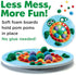3+) Creativity for Kids Pom Pom Pictures: Animals - Preschool Learning Activities, Sensory Toys for Toddlers, Toddler