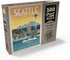 MyPuzzle Seattle, WA Vintage Poster, Ferry - Premium 500 Piece Jigsaw Puzzle for Adults