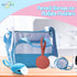 ECOVONA Silicone Pacifier Holder Case | Attaches to Strollers & Diaper Bags | Perfect on The Go Baby Accessory | BPA