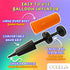 Hand Pump Balloon Inflator & Kit - 2 Hand Air Pumps for Balloons & Garland, Tie Tool, String & Tape for Birthday Party