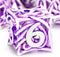Metal DND Dice Set of 7 for Dungeons and Dragons, Hollow Polyhedral Vine Dice Set with Case for Tabletop Games