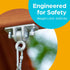 Jungle Gym Kingdom Swing Set Hangers - 2 Heavy Duty Brackets with Locking Snap Hooks for Indoor/Outdoor Use