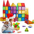 Magnetic Blocks - Magnetic Toys for Toddlers, Kids Building Blocks, Preschool Magnet Set, 70 Pieces