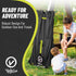Backpack V VOLKGO Super Extra Large Stroller Bag for Airplane with Padded Shoulder Straps, Double Stroller Cover