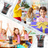 Yexiya Gamer Pencils: Multicolor Video Game Party Favors for Classroom Rewards (52 Pieces)