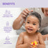 4.41 oz (125g) 3 Pack Himalaya Refreshing Baby Bar, Gentle Herbal Cleanser for Babys Delicate Skin, Soothes