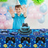 81 Pcs Video Game Party Supplies: 7th Birthday Video Game Decor Dinner Plates, Napkins, Tablecloth, Forks for 20