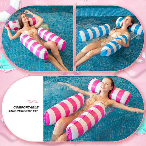 MLRYH Hammock, Swimming Hammock,Multi-Purpose Hammock Pool Floats, Inflatable Pool Floats Pool Float Adult Inflatable