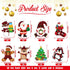 24 3-12 Funrous Pcs Christmas Crafts Kits for Kids Xmas DIY Hanging Ornaments for Christmas Trees Make Your Own Crafts