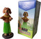 Franchise Figurine Company Hula Dog Dashboard Doll - Bobblehead Car Accessories for Van Life & Beach Creations