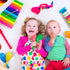 Lenwen 120 Pcs 4 Inch Mini Fiesta Maracas Bulk, Neon Maracas Shakers for Birthday Mexican Party Classroom Musical