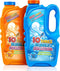 Bottles Bubbles Refill Solution, 32 OZ Bubble Liquid for Bubble Machine, Gun & Wand, Concentrated for Summer Activities