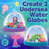 2 6+) Creativity for Kids Make Your Own Water Globes: Mermaids Kit | Sculpt, Decorate & Shake DIY Snow Globes | Fun