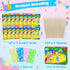 ZMLM Scratch Art Party Favors: 16 Pack Rainbow Scratch Paper Notebooks for Kids Age 3-12, Birthday Goodie Bag Stuffers