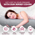 57inch PILLANI Pregnancy Pillows for Sleeping - V C U Shaped Full Body Pillow with Removable Washable Cover, Cooling