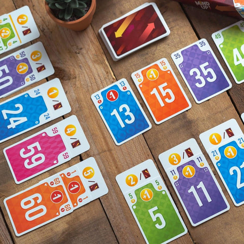 Pandasaurus Games Mind Up! Card Game - Strategic Family Game for Kids & Adults, 3-6 Players