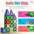 3+ 28pc) Desire Deluxe Micro Magnetic Tiles Building Blocks Toy - STEM Educational Travel Size Magnetic Blocks