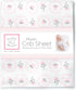 (28 52 inches), SwaddleDesigns Softest Cotton Muslin Fitted Crib Sheet, Toddler Sheet for Boys & Girls, Fits Standard