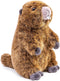ZHONGXIN MADE Simulation Groundhog Plush Toy - Cute Real Life Greedy Groundhog Simulation Plush