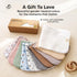 10-Pack 100% 21x10 KeaBabies Organic Muslin Burp Cloths Baby Boy, Girl Cotton Muslin Burping Cloths for Babies