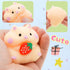 2pcs Taba Squishy Handmade Hamster Squeeze Toys, Stress Relief Squishies for Kids Party Favors,Fidget Toys Suitable