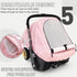 Coz(Pink) Waterproof Baby Car Seat Cover Compatible with Doona Car Seat and Stroller,Patented Windproof Car Seat Canopy