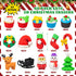 YGAOHF 60 PCS Cute 3D Animal Puzzle Christmas Erasers for Kids Bulk, Desk Pets for Classroom Rewards, Party Favors,