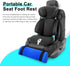 Car Seat Foot Rest for Kids - Booster Seat Pillow With Long Adjustable Strap - Convenient Supportive Accessory