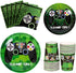 WERNNSAI Video Game Party Tableware Set - Gaming Supplies for Boys Birthday, Serves 16 Guests, 64 PCS