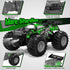 1:20, 10KM/H, 2 2.4GHZ, Remote Control Car, All-Terrain Remote Control Car for Boys, Rechargeable Rc Truck with LED