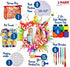 J MARK 38-Piece Toddler Paint Set, Includes Washable Tempera Paint, Art Smock, Brushes, and Painting Paper